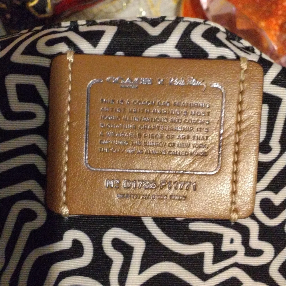 COACH X KEITH HARING ROBOT CROSSBODY BAG + WALLET Purse - Picture 7 of 14